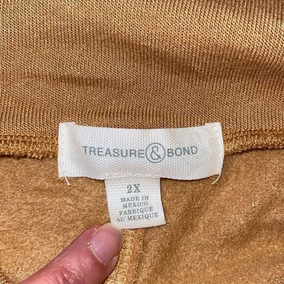 Treasure & Bond‎ Cowl Neck Oversized Sweatshirt Size 2X NWT - Picture 6 of 9